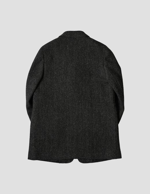 Margaret Howell 炭灰色人字纹羊毛西装外套 商品图9