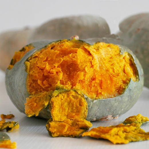 金丝板栗南瓜有板栗香味的南瓜粉糯无渣肉质绵软细腻可口高甜度香味