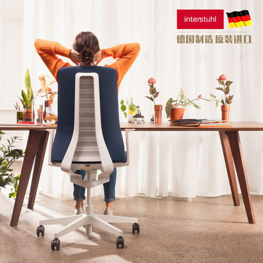 INTERSTUHL人体工学座椅智能弹簧技术立体运动坐姿极简直观操作 商品图2