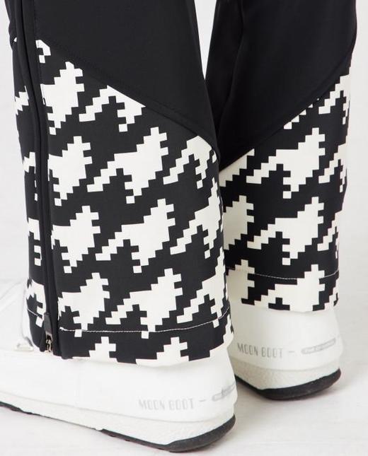 Perfect Moment - Tignes One Piece - Black/Snow White Houndstooth 女装 连体滑雪服 黑色/白色 商品图4