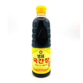 泉牌韩式汤酱油（生抽）860ml샘표국간장860ml
