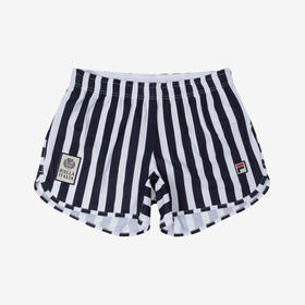 韩国F家斐乐韩国白线条纹短裤FS2TRC2302M_INAJPY带授权招加盟代理