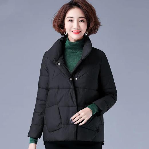 W-774新款冬装韩版宽松棉服休闲立领小棉袄外套 商品图3