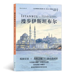 后浪正版  漫步伊斯坦布尔 横跨亚欧大陆 包容多元文化 追寻千年名城魅力 城市漫步旅游景点漫画 后浪漫图像小说书籍