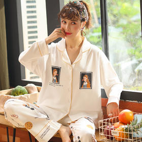 买1送1【宅家也要美美哒】超好看 卡通可爱家居服套装 可外穿