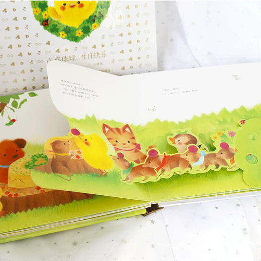 《3D立体书：小鸡球球，生日快乐》 商品图2