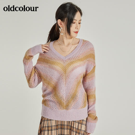 oldcolour毛织套头衫L42052244 商品图1