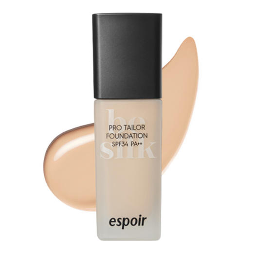 艾丝珀 espoir PRO TAILOR FOUNDATION BE SILK AD粉底液5号BEIGEJPY带授权招加盟代理 商品图1