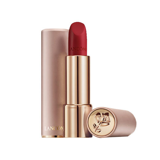 lancome 兰蔻菁纯柔雾哑光888/169口红 粉金管 20新款