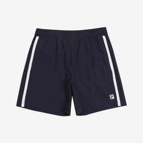 韩国F家斐乐韩国白线编织短裤休闲运动FS2TRC2301M_INAJPY带授权招加盟代理