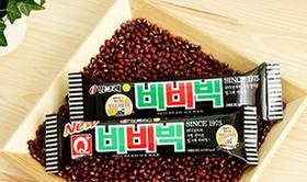 宾格瑞比比必红豆味冰淇淋빙그레비비빅
