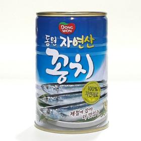 东远即食秋刀鱼罐头400g동원자연산꽁치캔400g