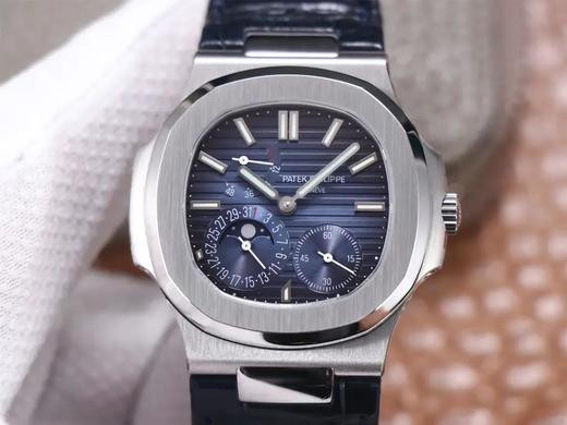 PF百达fei丽鹦鹉螺运动系列5712，直径40.mm，皮表带，透底，男士腕表，手动机械机芯 商品图0