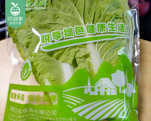 【叼鲜蔬】诺誉庄园脆甜小白菜/1份（约350g） 商品图3