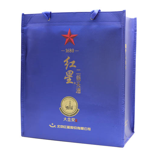 【2019年】红星二锅头 43度大金奖 清香型白酒 单瓶装500ml 商品图3