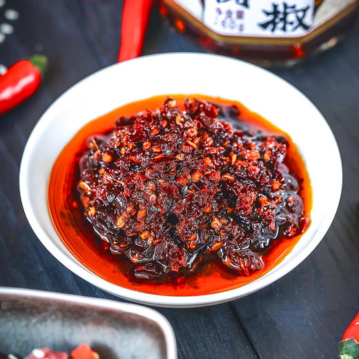 苗姑娘  牛肉油辣椒+辣子鸡+肉丝泡椒  175g*3瓶组合 商品图3