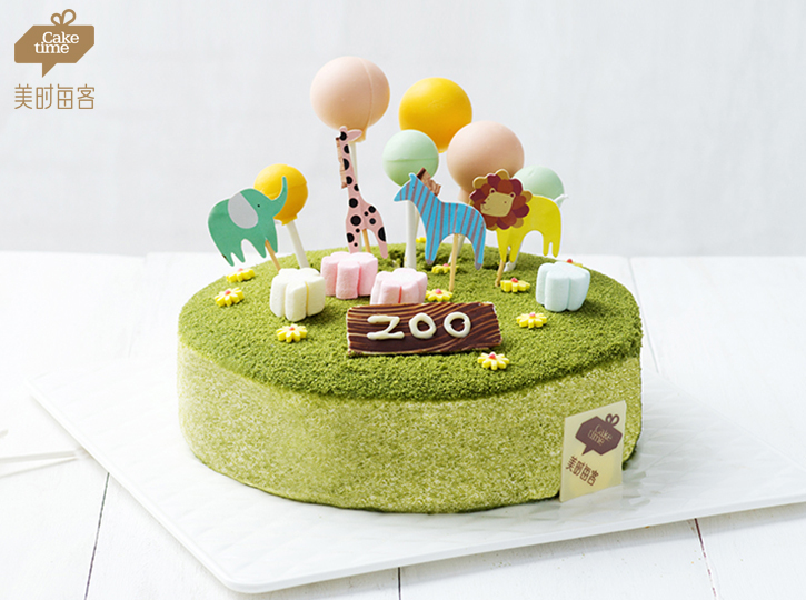 我的动物园DIY亲子蛋糕