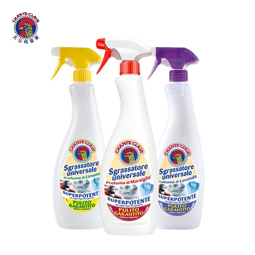 意大利CHANTE CLAIR大公鸡 万能去油污清洁剂625ml 商品图0