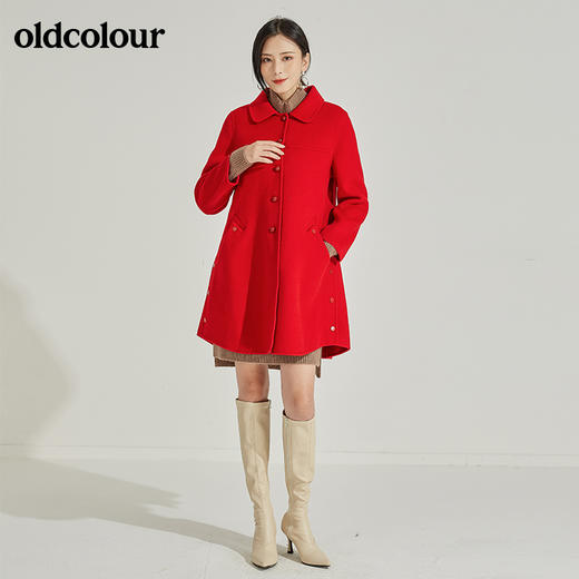 oldcolour手工呢料中外套GL41155985 商品图4