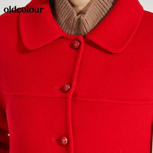 oldcolour手工呢料中外套GL41155985 商品图3