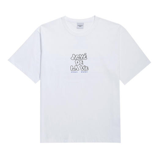 ACME DE LA VIE EMBOSSING LOGO SHORT SLEEVE 短袖T恤 WHITEJPY带授权招加盟代理 商品图0