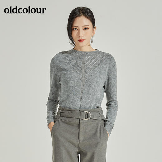 oldcolour冬季针织衫女L44052406 商品图2
