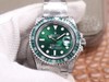 N劳li士欧洲订制版绿钻彩圈潜航者绿水鬼，定制级彩钻，纯手工独立镶嵌，精钢表带，密底，男士腕表，自动机械机芯 商品缩略图0