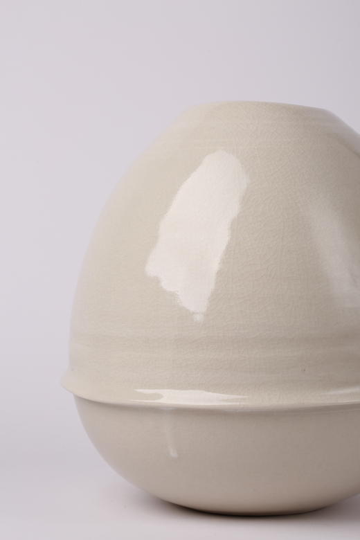 伊藤环 白泥大花器 商品图2