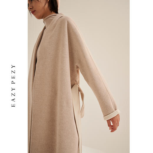 EAZYPEZY折纸羊绒羊毛大衣 商品图2