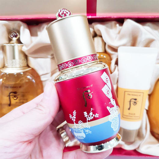 【冻龄女神李英爱同款】韩国 whoo后拱辰享水乳秘贴精华三件套 11月