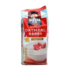 800g桂格即食燕麦片红色
