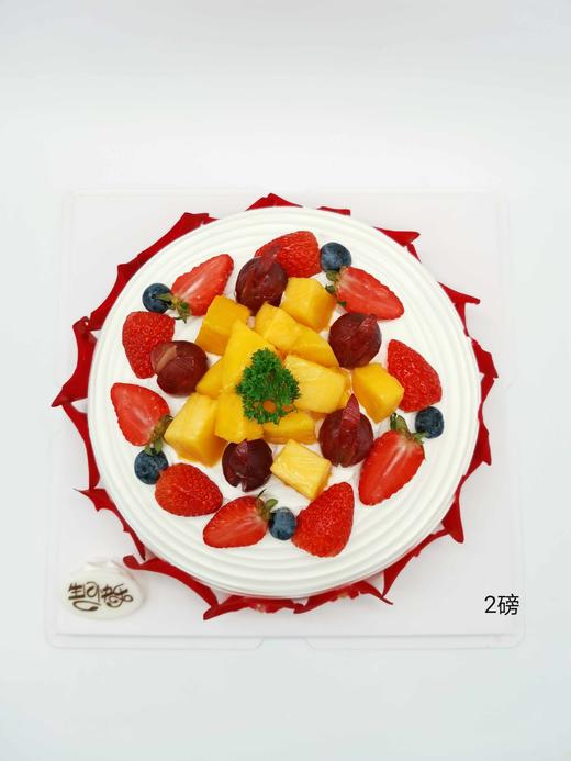 玫瑰🌹鲜果蛋糕（动物奶油） 商品图1