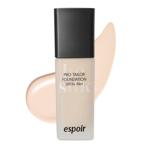 艾丝珀 espoir PRO TAILOR FOUNDATION BESILKAD粉底液2号VANILLAJPY带授权招加盟代理 商品图1