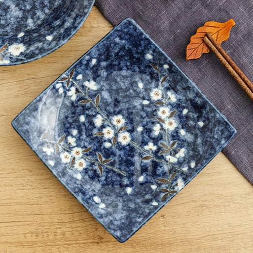 日本进口蓝雪白樱系列陶瓷餐具 商品图3