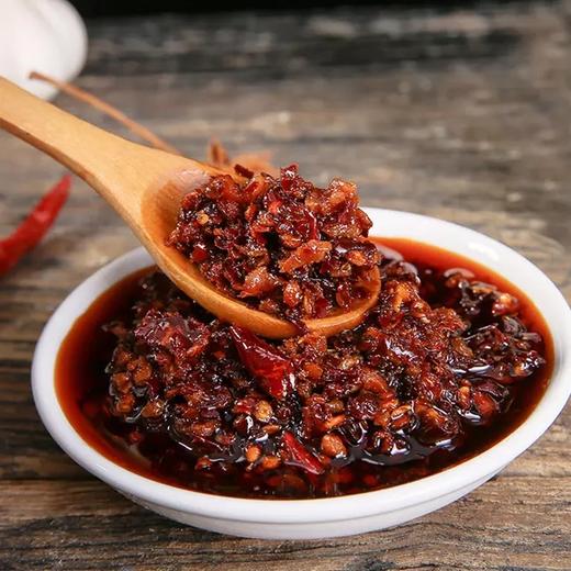 苗姑娘 五脆油辣椒+香菇油辣椒+肉末油辣椒  175g*3瓶组合 商品图2