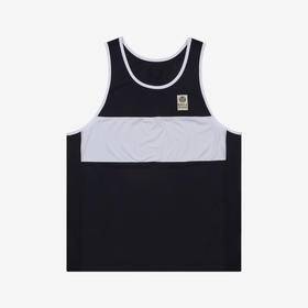 韩国F家斐乐韩国白线色块无袖T恤FS2RSC2305M_INAJPY带授权招加盟代理