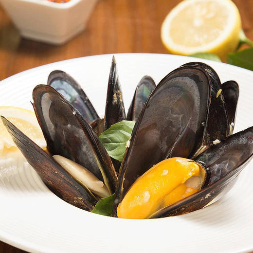 海鲜食材新西兰半壳青口贝1kg