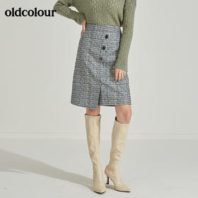 oldcolour冬季中裙L43062377