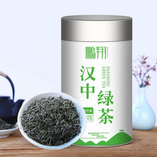 秦岭高山绿茶100g罐装 商品图3