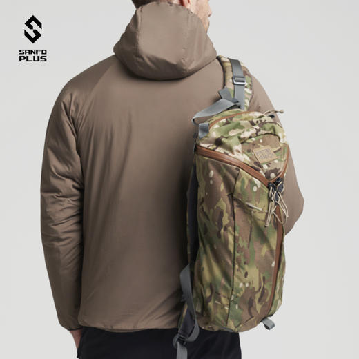 SANFO PLUS 男款粒子Alpha动态保暖连帽棉服 20167 商品图1