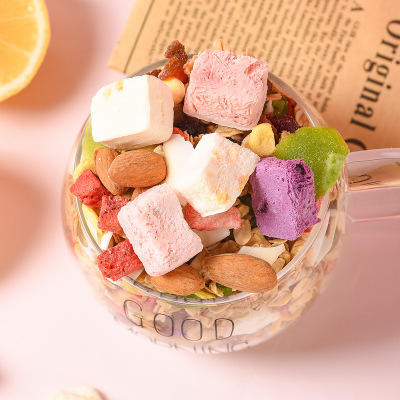 美粥食客酸奶水果麦片 烘焙水果坚果燕麦片400g袋装可干吃的水果麦片-S仓 商品图3