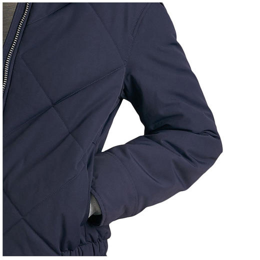 BURBERRY 巴宝莉 女士深蓝色棉质混纺棉服 蓝色 8002608 A1222 商品图3