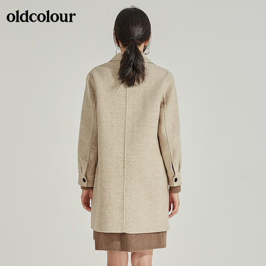 oldcolour手工呢料中外套L41155147 商品图2