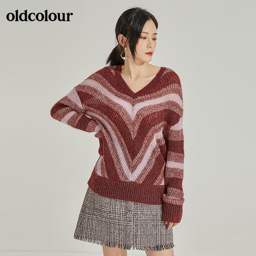 oldcolour毛织套头衫L42052244 商品图0