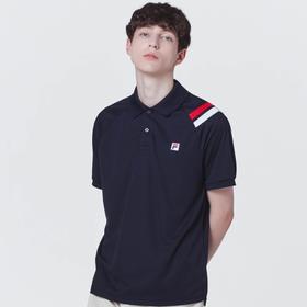 韩国F家斐乐韩国白线标志性细节短袖FS2TSC2301M_INAJPY带授权招加盟代理