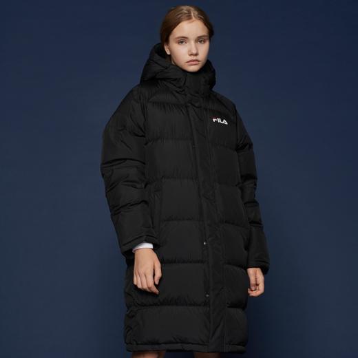 韩国F家斐乐韩国长款轻羽绒服黑色FS2DJC4002X_BLKJPY带授权招加盟代理 商品图0