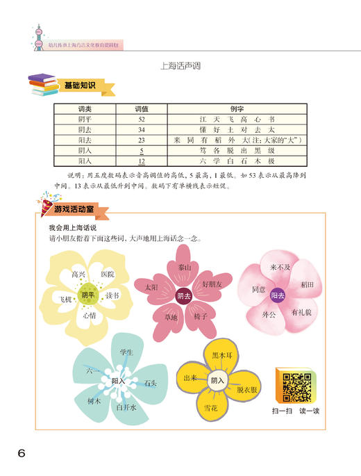 幼儿传承上海方言文化教育资料包 商品图7