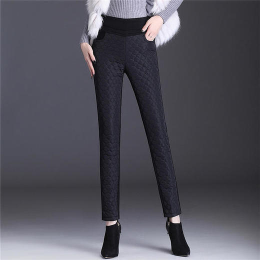 HT-N-A20-9199冬季新款加绒加厚显瘦打底裤 商品图0