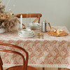 佩斯利蕾丝花边餐桌布艺全棉方桌布 商品缩略图3