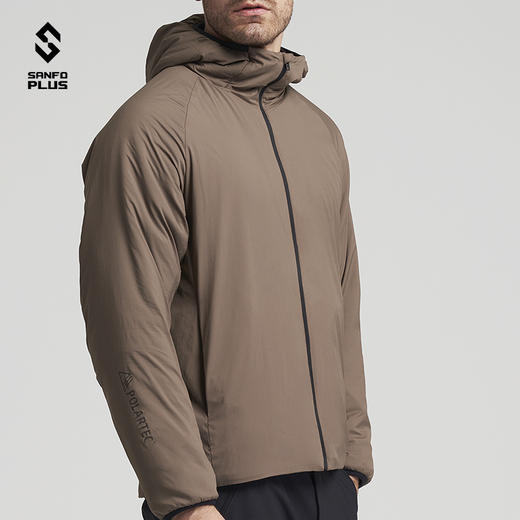 SANFO PLUS 男款粒子Alpha动态保暖连帽棉服 20167 商品图4